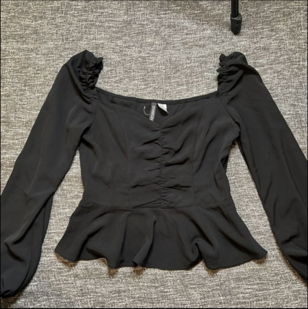 H&M Black Blouse